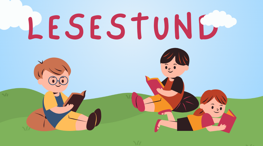 Lesestund illustrasjonsbilde - Klikk for stort bilde